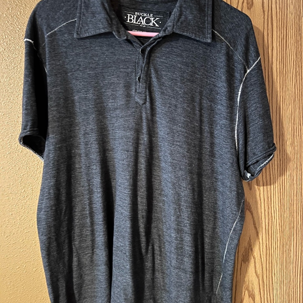 Men's Charcoal Polo Shirt